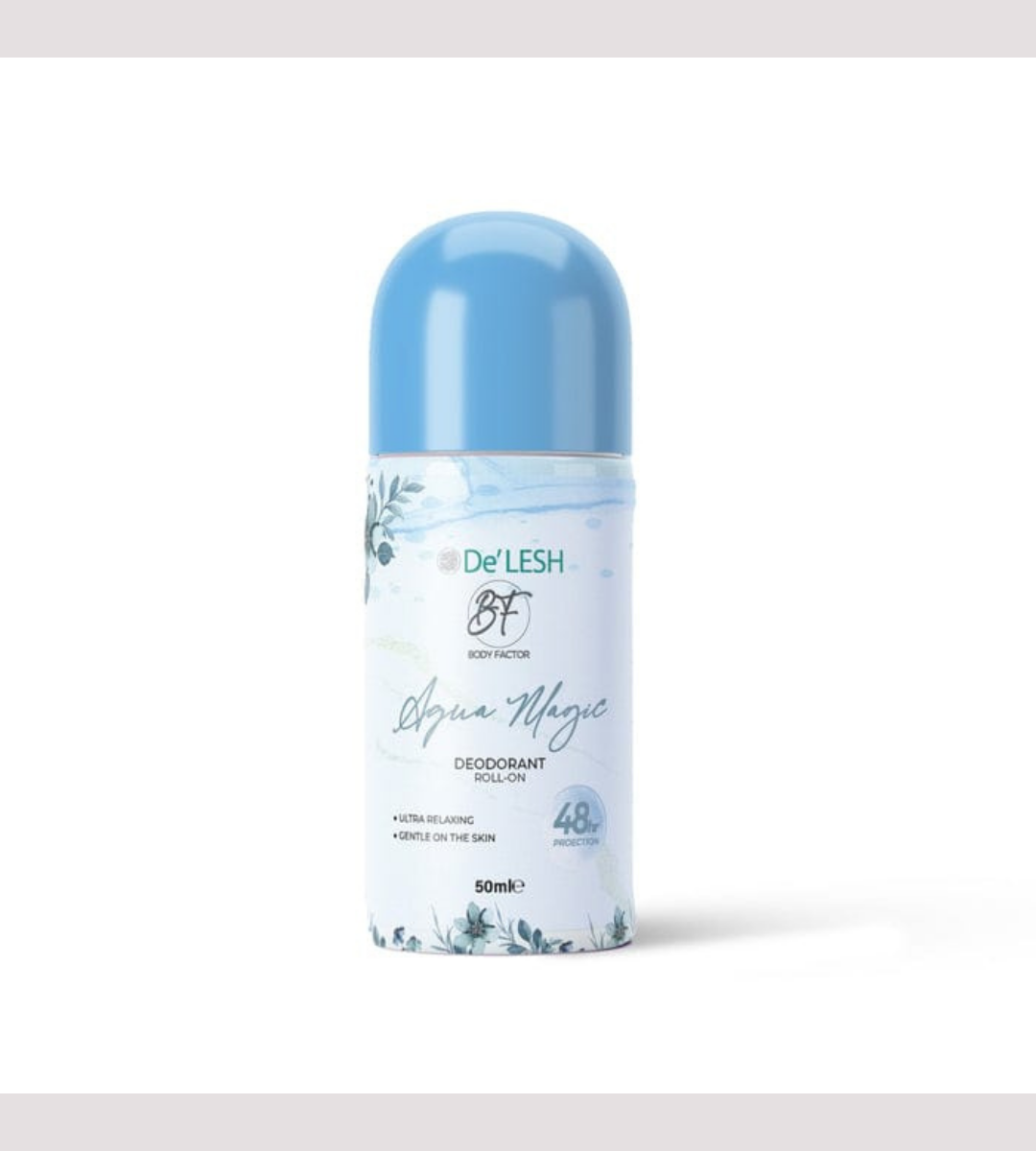 De'LESH Body Factor Deodorant Roll-On – 6 Fresh Variants (50ml Each)