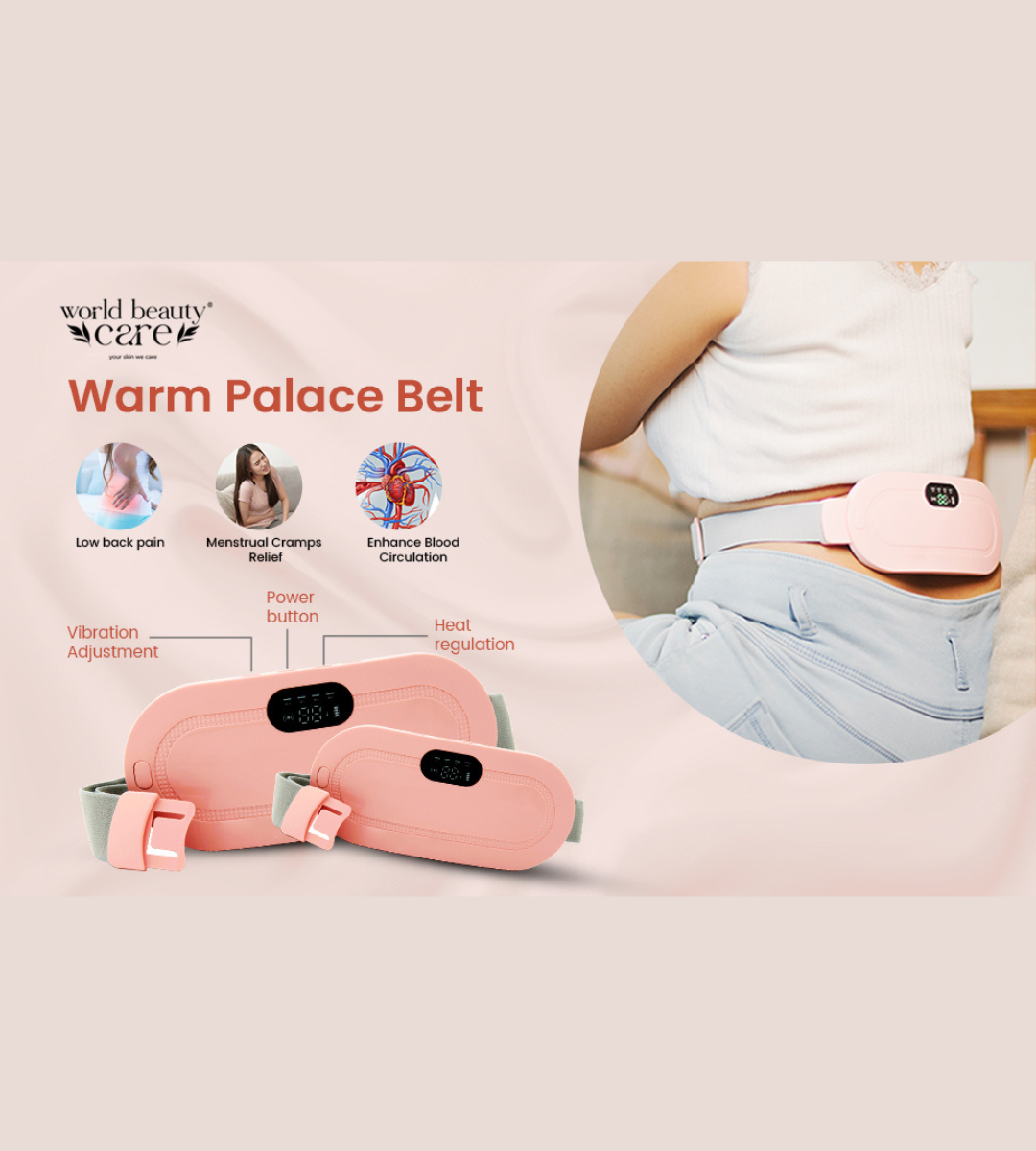 Multifunctional Intelligent Uterine & Back Warm Belt