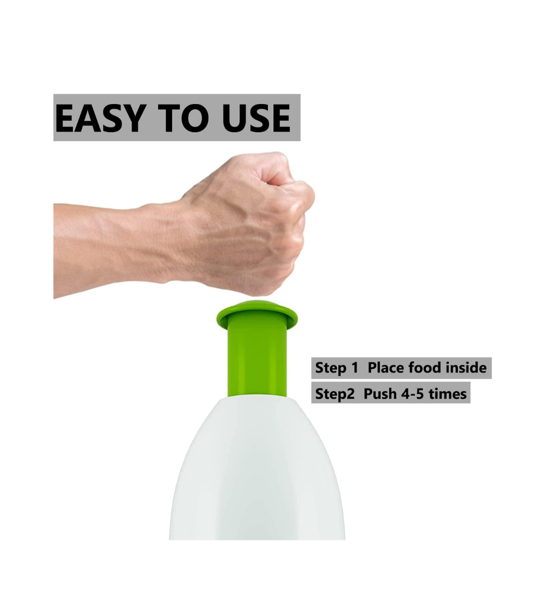 Slap Press Manual Food Chopper