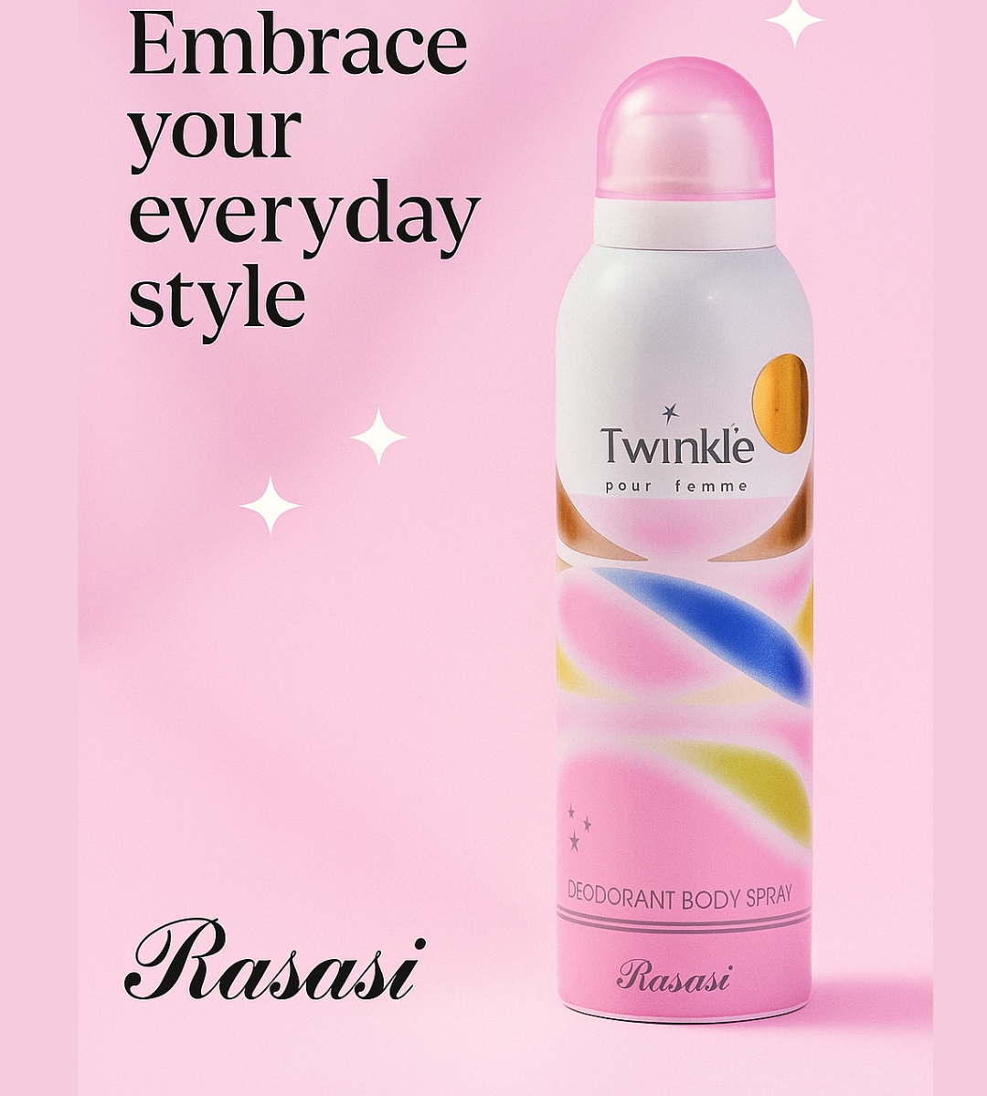 Rasasi Twinkle Pour Femme Deodorant Body Spray