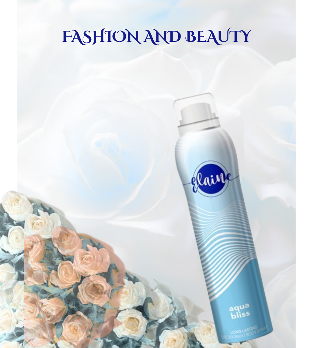 Elaine Aqua Bliss Long-Lasting Deodorant Body Spray
